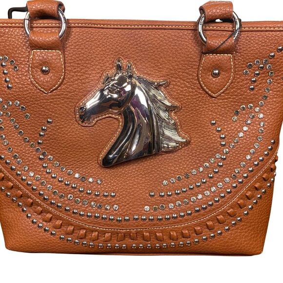 Montana West Handbags - Montana-west Women's Brown and Tan Bag